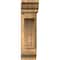 Ekena Millwork Imperial Traditional Smooth Bracket w/ Offset Brace, Western Red Cedar, 5 1/2"W x 16"D x 20"H BKT0604X16X20IMP01SWR - alternate 2